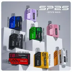 SP2S Max 充電式主機 思博睿方塊霧化煙桿 (通用 SP2S Max 替換式煙彈)